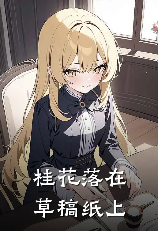 桂花落在草稿纸上