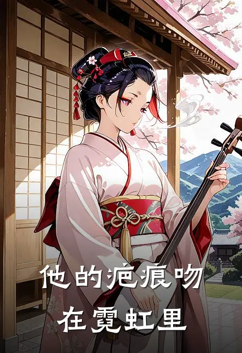 他的疤痕吻在霓虹里