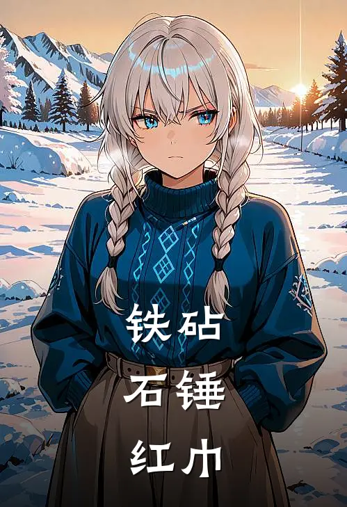 铁砧，石锤，红巾