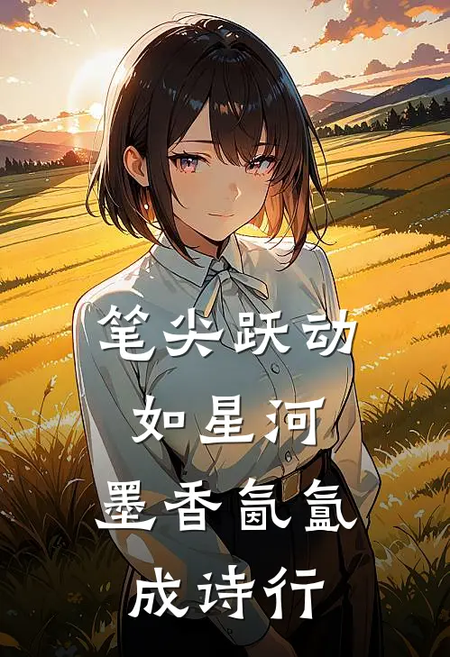 笔尖跃动如星河,墨香氤氲成诗行