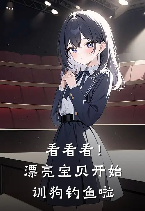 看看看！漂亮宝贝开始训狗钓鱼啦