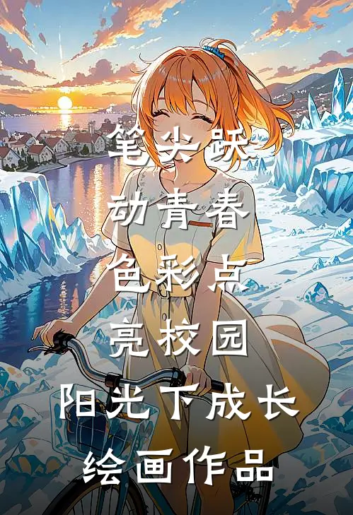 笔尖跃动青春,色彩点亮校园,阳光下成长绘画作品