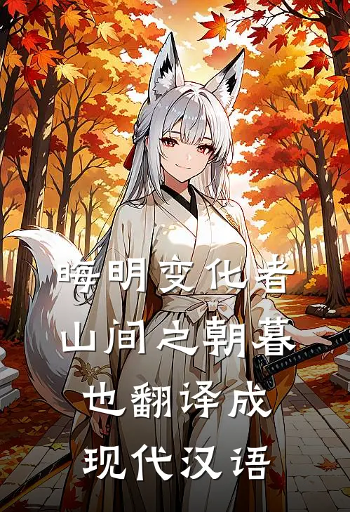 晦明变化者,山间之朝暮也翻译成现代汉语