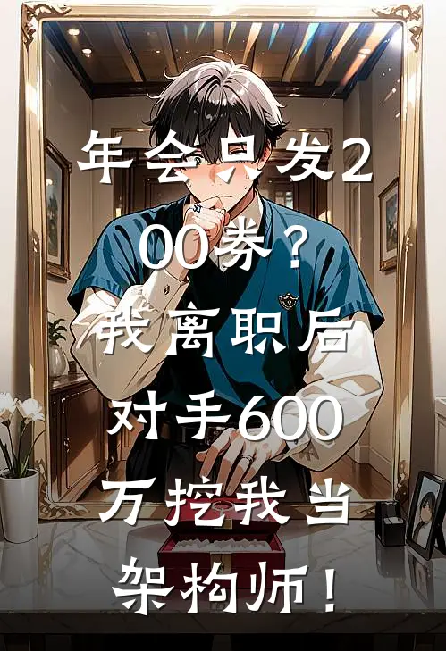 年会只发200券？我离职后，对手600万挖我当架构师！