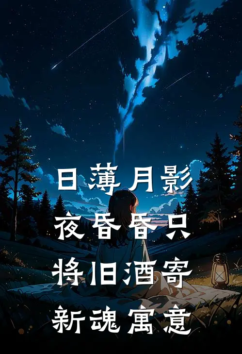 日薄月影夜昏昏 只将旧酒寄新魂寓意