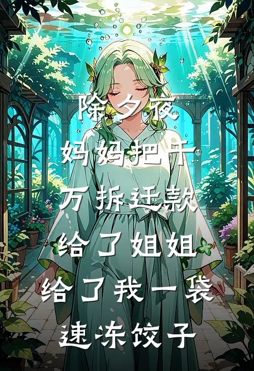 除夕夜，妈妈把千万拆迁款给了姐姐，给了我一袋速冻饺子